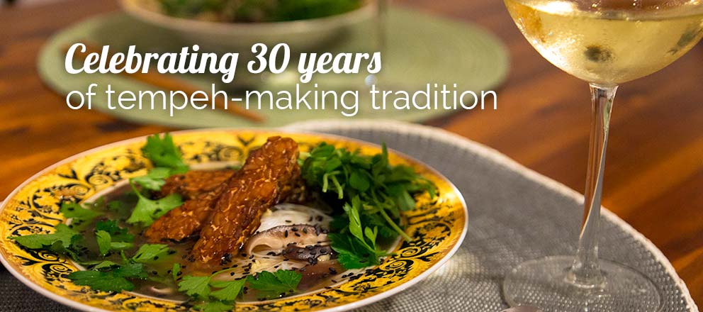 We're celebrating more than 30 years of tempeh-making tradition.